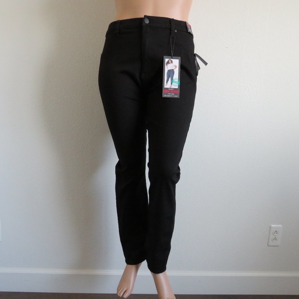 CELEBRITY PINK Jeans Women's The Deb Skinny CURVY Hi-Rise Plus Size 22 NWT - Picture 3 of 7